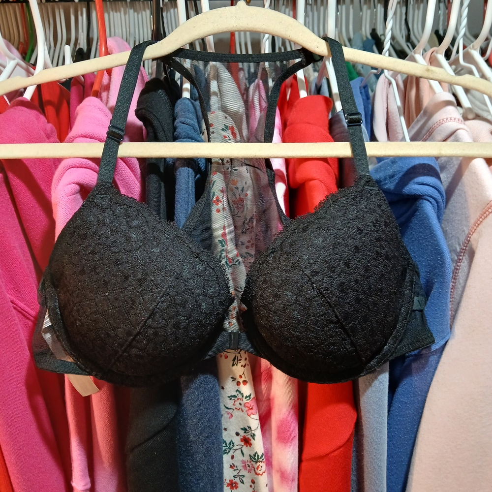 👙 2 For $20 Victoria's Secret Black Textured Bra